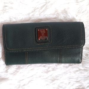 Green Wallet - Genuine Leather
